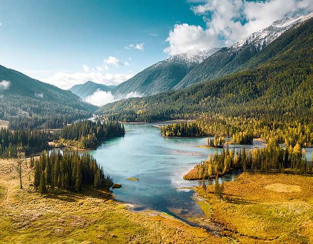 北疆 穿越最美天山獨庫喀納斯 12日_天山神秘大峽谷、巴音布魯克天鵝湖_一次玩2大景區 禾木喀納斯景區各住2晚