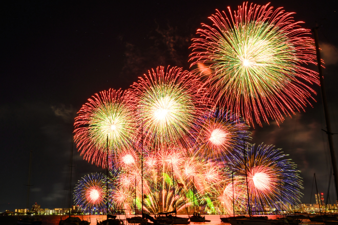 【飛鳥III】熊野花火大會6日（神戶上／橫濱下船）_夏日祭典之旅（特別安排）：熊野花火大會_團體行程（包含：台灣到日本機票、日語領隊）｜升等至８樓陽台艙