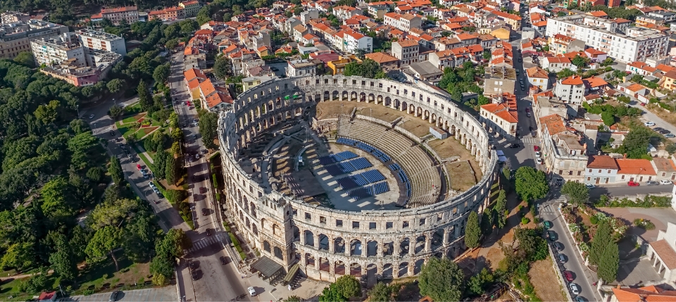 亞得里亞海浪漫四重奏 克斯、黑山、波士尼亞 16 日_羅維尼－40KM－普拉PULA－羅維尼ROVINJ_第13天