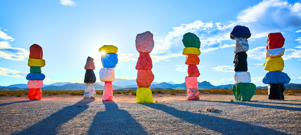 食尚美西雙樂園．大峽谷看日出10日（中段搭機）_拉斯維加斯－魔法山、Outlet購物血拼趣－（3小時）洛杉磯（連泊2晚）_第04天