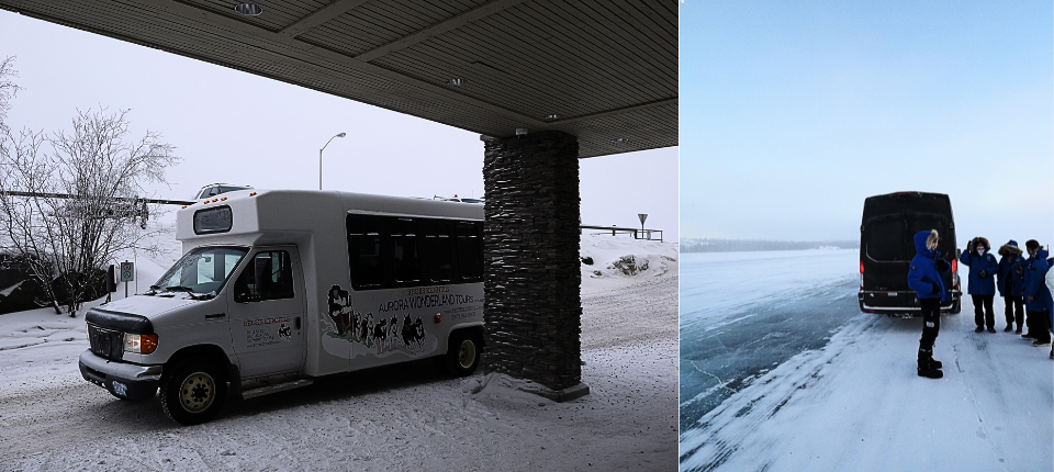 絕美雙重奏・櫻花極光10日（黃刀連泊３晚賞極光）_黃刀鎮（市區觀光、冰上捕魚體驗、極光獵人追光去）_第05天