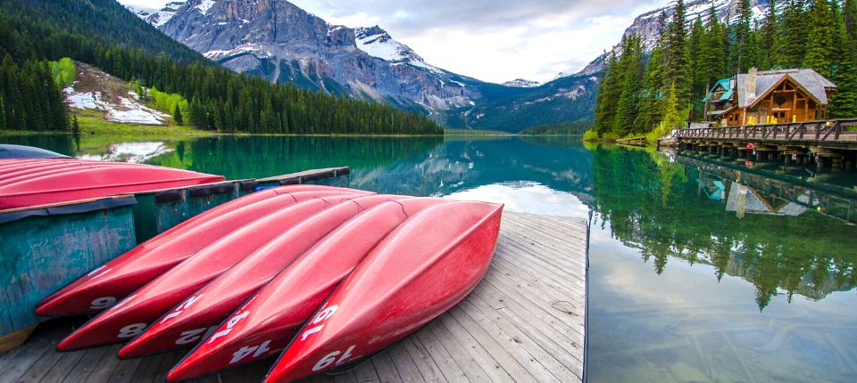 洛磯山冰河湖泊・露易斯湖尊榮10日（保證露易斯湖城堡2晚）_露易斯湖－夢蓮湖（十指連峰）、悠活國家公園（天然石橋、翡翠湖畔午餐）－露易斯湖_第03天
