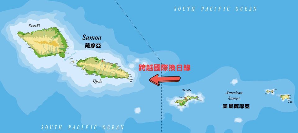 銀海遊輪・南太平洋玻里尼西亞、庫克群島、斐濟巡航17日_消失的一天｜跨越國際換日線（Date Line–lose a day）

_第09天