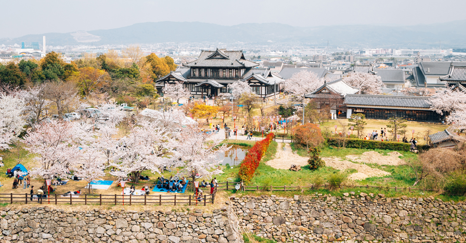 遇見櫻～千年古都關西四季組曲之旅5日_台北－大阪關西國際空港－奈良郡山城跡－奈良/琵琶湖_第01天