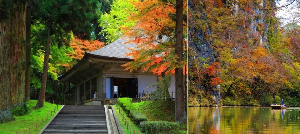 溪流楓染・東北秋藏｜星野奧入瀨溪流×青森屋名宿慢旅6日_花卷溫泉→中尊寺→達谷窟毘沙門堂→猊鼻溪→松島_第04天