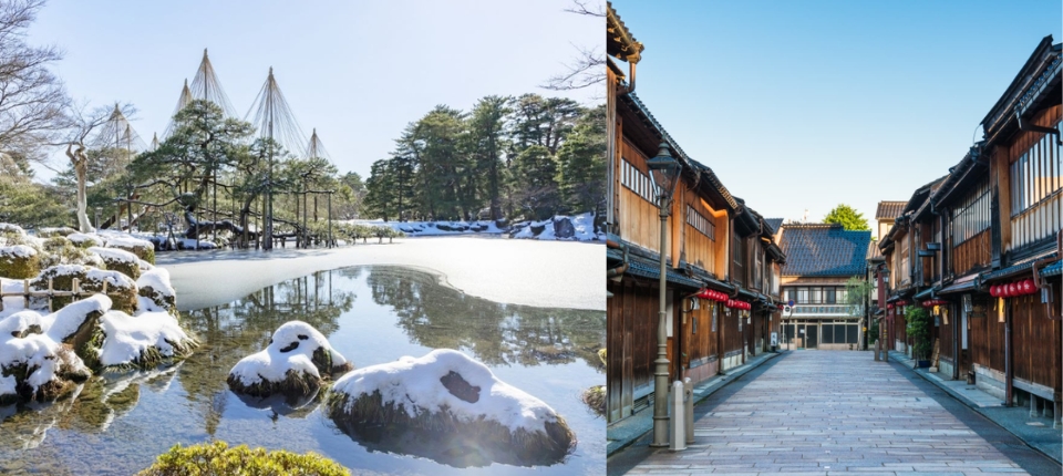 凜冬北陸．湖畔靜語・白川鄉6日_飯店→近江町市場→兼六園→東茶屋街_第03天