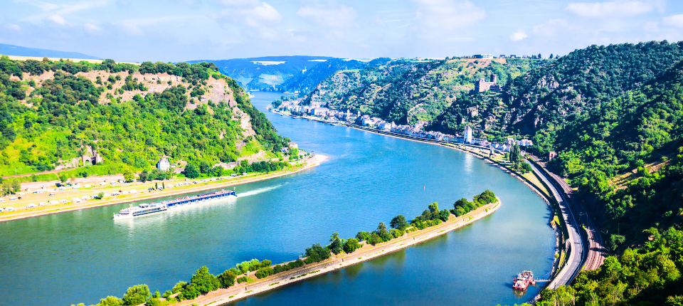 【歐洲河輪】金色萊茵河10日（瑞士巴賽爾登船／杜塞道夫下船）_美好河輪：呂德斯海姆 Rudesheim～羅蕾萊通道 Loreley Passage～布勞巴赫 Braubach～科尼希斯溫特 Konigswinter（德國）_第07天